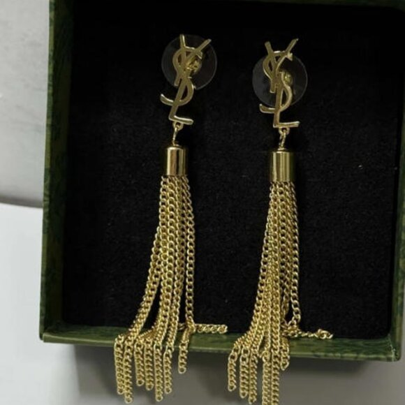 Yves Saint Laurent Earrings - Flawless with Original Box - Picture 1 of 6